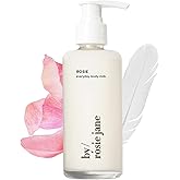 By Rosie Jane Everyday Body Milk (Rosie) - Hydrating Toner & Body Moisturizer to Help Even Skin Tone - Infused with Soothing Aloe Vera and Turmeric Root to Promote Anti-Aging (5 Ounce)