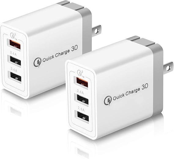 Amazon Com Usinfly Cargador De Pared Usb Certificado Ul