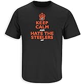 Smack Apparel Keep Calm (Anti-Pittsburgh) T-Shirt for Cincinnati Football Fans (SM-5XL)