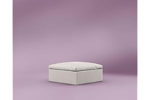 Rove Lab R4 Ottoman Sofa Seat — Modular SmartFoam Comfort, Performance Fabrics, Tool-Free, Lightweigth 39″ W × 39″ D × 18.1″ 