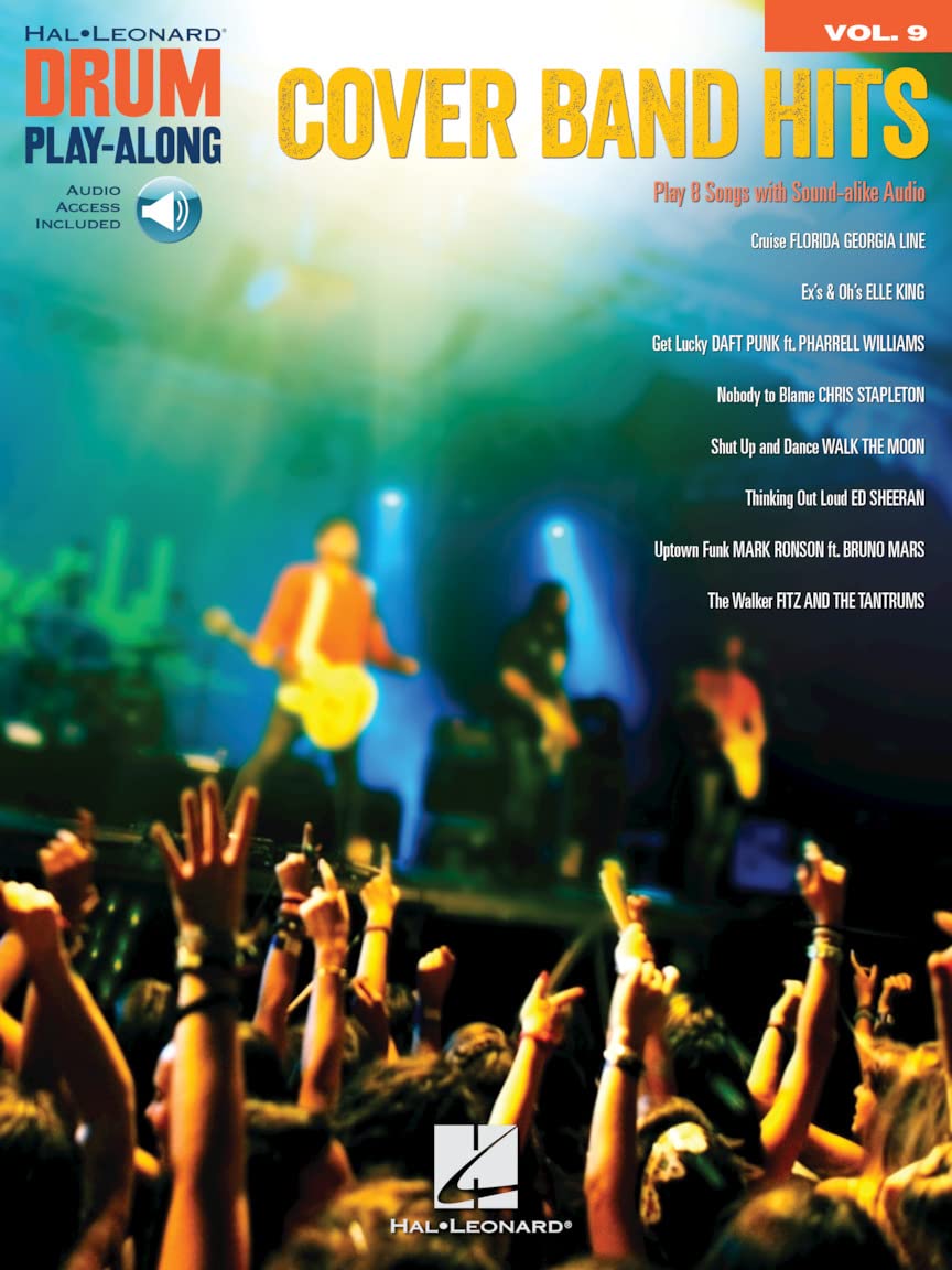 Cover Band Hits: Drum Play-Along Volume 9 (Hal Leonard Drum Play-Along) (Includes Online Access Code)