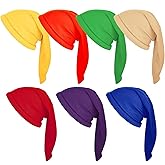 Geyoga 7 Pcs Halloween Dwarf Costume Hats for Halloween Costume Cosplay Accessories