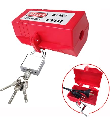 Buy Wisaic Lockout Tagout Kit - Group Lockout Hasps, Lockout Tag