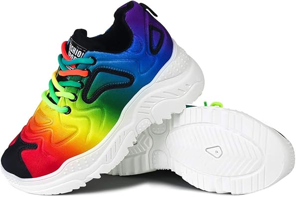 ladies colorful sneakers