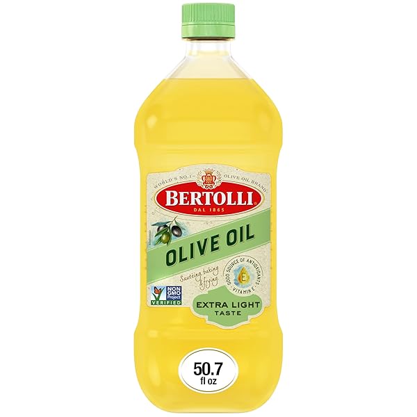 BERTOLLI EXTRA LIGHT TASTING OLIVE OIL, 51-OUNCE BOTTLE