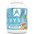RYSE Loaded Protein Powder - Skippy Peanut Butter - 25g Whey Protein Isolate & Concentrate with Prebiotic Fiber & MCTs - Low Carb, Low Sugar, Digestive-Friendly - 54 Servings / 4 lb Tub