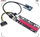 Oewnvmd Mini PCIe to PCI Express 16X Riser External Graphics Card Laptop BTC view 5