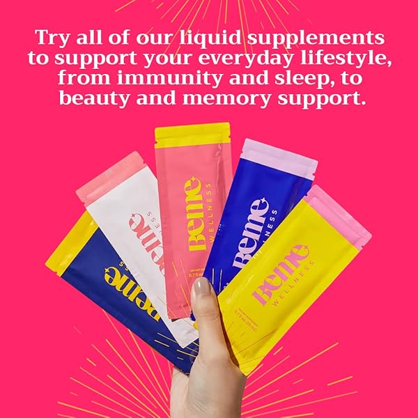 BEME VITAMIN B12 LIQUID SHOT, BESTRONG – VITAMIN B 12 DRINKABLE LIQUID SUPPLEMENT SUPPORTS ENERGY BOOST, FOCUS, & CONCENTRATION (30 SACHETS, APPLE (OLD))