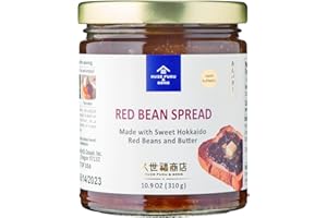 [KUZE FUKU & SONS] Anko Red Bean Spread with Butter, Authentic Japanese Sweet Azuki Red Bean Paste, Product of Japan (10.9 Oz./ 0.309 Kg)