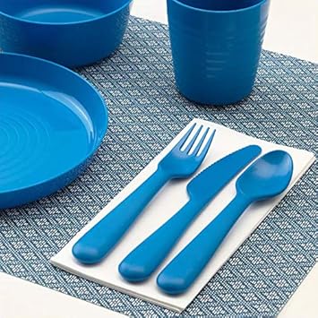 Amazon.com: Ikea KALAS Juego de vajilla infantil de 36 ...