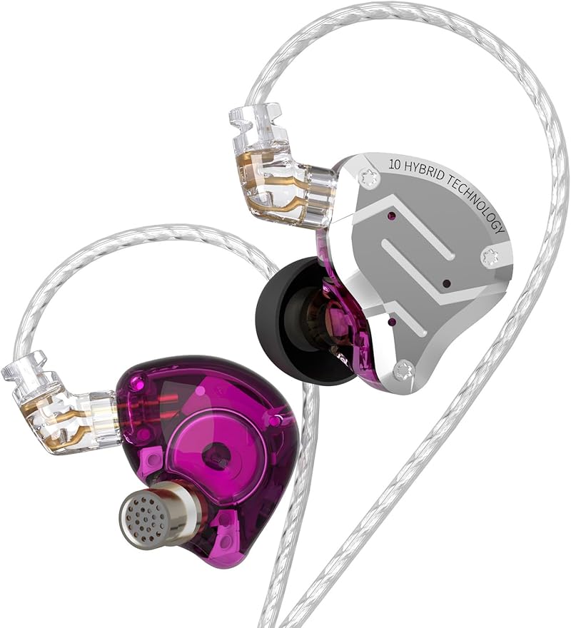 Yinyoo KZ ZS10 Pro Hybrid In Ear Monitor 4BA 1DD 3.5mm Cable 2 Pin