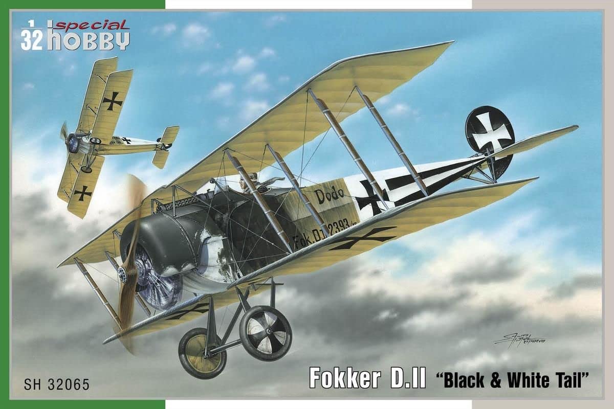 Special Hobby 1:32 - Fokker D.II Black & White Tail