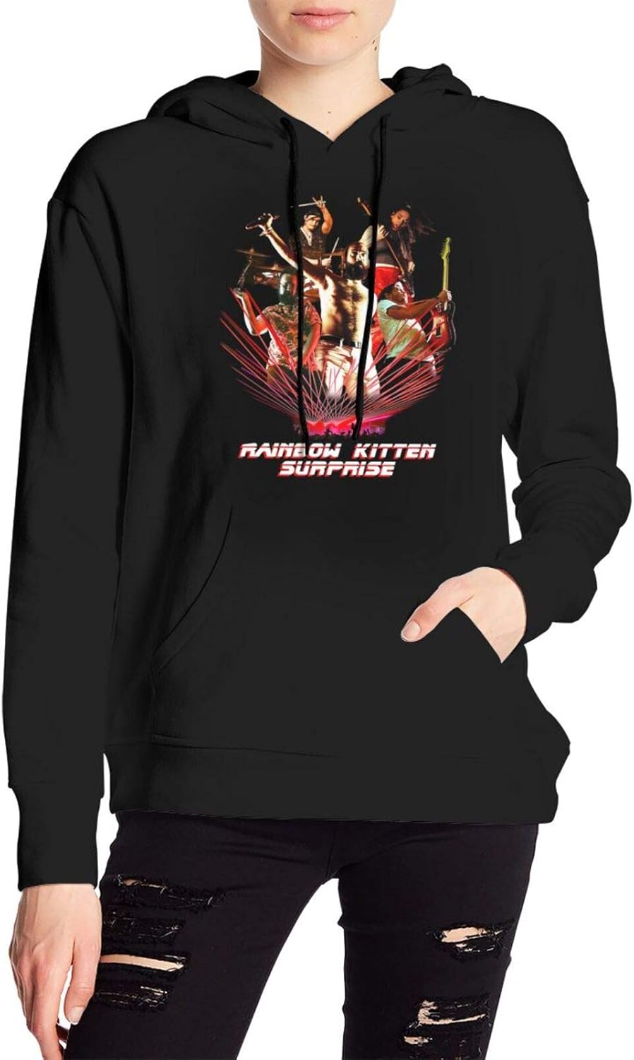 rainbow kitten surprise sweatshirt