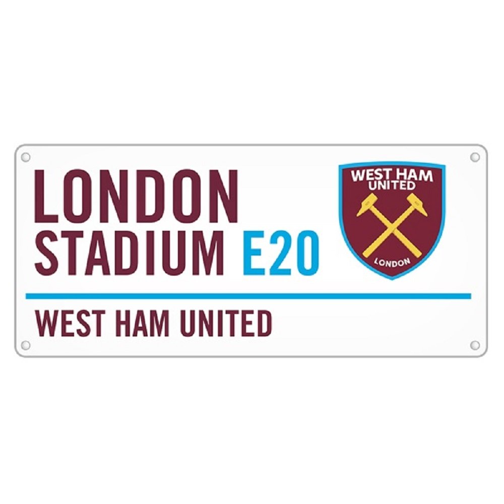 West Ham United Street Sign