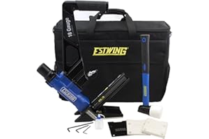 ESTWING EF18GLCN 18 Gauge L-Cleat Pneumatic Flooring Nailer for Exotic Flooring
