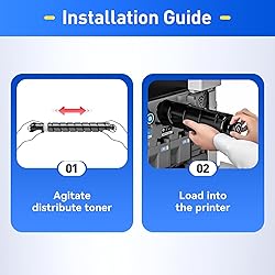 GPR55 GPR-55 High Yield Toner Cartridges Set 4-Pack