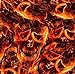 LM WILD BURNING FLAMING RED SKULLS FLAMES FIRE HYDROGRAPHIC WATER TRANSFER FILM HYDRO DIPPING DIP