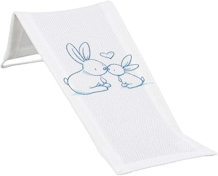 Hamac De Bain Transat Fauteuil Pour Bebe En Tissu Blanc Lapin Amazon Fr Bebes Puericulture