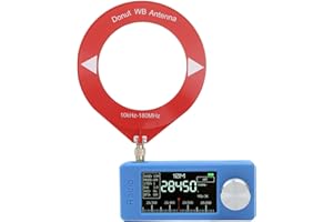 Pocket Size SI4732 Radio Receiver 0.5-108MHz Mini Radio with 1.9" IPS HD Color Screen Control DAB Technology for HF SW VHF 3.