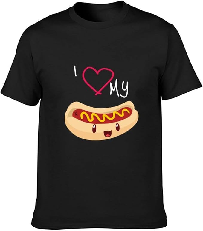 Hot Dog Adult ShortSleeved TShirt for Men and Women Shirt