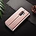 Xoomz Galaxy S9 Plus Wallet Case, Vegan Leather Folio Flip Cover with Kickstand and Credit Card Slots for Samsung S9 Plus (2018) 6.2 Inch(Rose Gold)