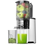 Cold Press Juicer, 5.8" Wide Feed Chute Juice