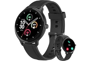 Smart Watch for Men Women, Bluetooth Calling, 1.27" HD Touchscreen Fitness Tracker, 100+ Sports Modes, AI Built-in, Heart Rat