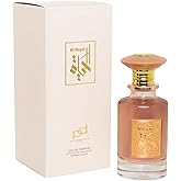 Prince Parfums Dubai – Al Hayat – 3.4 Ounces – Radiant Women’s Eau de Parfum – Fruity Florals with Jasmine & Amber – Essence of Life, Femininity & Beauty