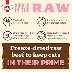 Primal Kibble in The Raw, Freeze Dried Cat