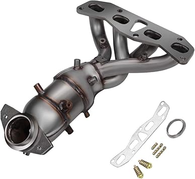 Amazon Com Anbull Exhaust Manifold Catalytic Converter Compatible With 2002 2003 2004 2005 2006 Nissan Altima 2 5l Replaces 674 659 Stainless Steel High Flow Automotive