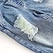 Kidscool Baby and Little Boys/girls Ripped Holes Bib Jeans Overall Blue 12 - 18 Months