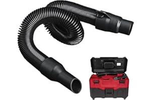 OHOHO 14-37-0105 Vacuum Hose Replacement for Milwaukee 0880-20 0970-20 18V/28V Wet/Dry Vac Hose (Internal Storage)