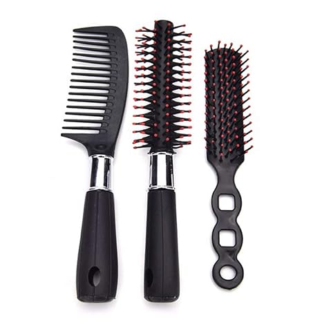 Shininglove 3pcs Set Professional Hair Combs Set Salon Barber