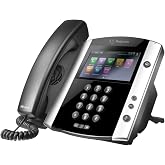Polycom VVX 601 Corded Business Media Phone System - 16 Line PoE - 2200-48600-025 - AC Adapter (Not Included) - Replaces VVX 600