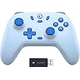 GameSir Nova Lite 2.4g Wireless Controller for Windows PC, iPhone, Android, Switch & Steam Deck, Bluetooth Controller Gamepad with Hall Effect Trigger,Turbo,Rumble Vibration (Blue)