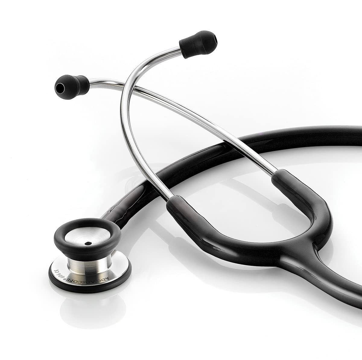 ADC Adscope 604 Pediatric Clinician Stethoscope, 30.5 inch Length, Black