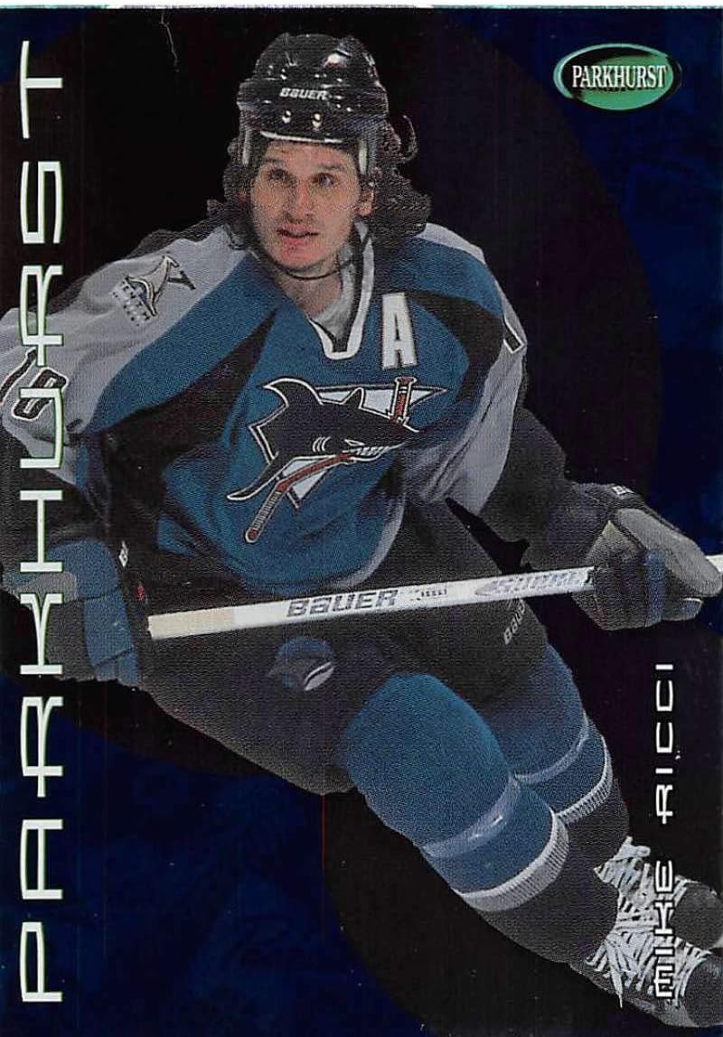 200102 Parkhurst Hockey Card 190 Mike Ricci NMMT San
