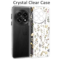 Unov Case Compatible with OnePlus 13R 5G Clear with
