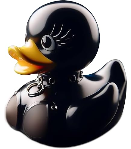Amazon.com: Goth Satanic Duck, Unique Dark Rubber Duck Gothic