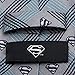 DC Comics Superman Gray Plaid Men's Dress Tie