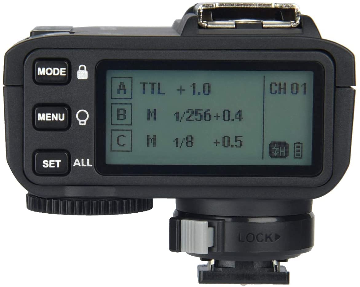 Godox X2T-S TTL High-Speed Sync 1/8000s 2.4G Wireless Flash Trigger Transmitter with Bluetooth Connection Compatible for Sony Cameras with USB LED