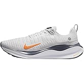 Nike InfinityRN 4 Men's Road Running Shoes (DR2665-010, Platinum Tint/Thunder Blue/Summit White/Total Orange) Size 9