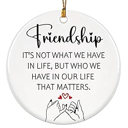 Friendship Ornament, Friends Christmas Ornaments