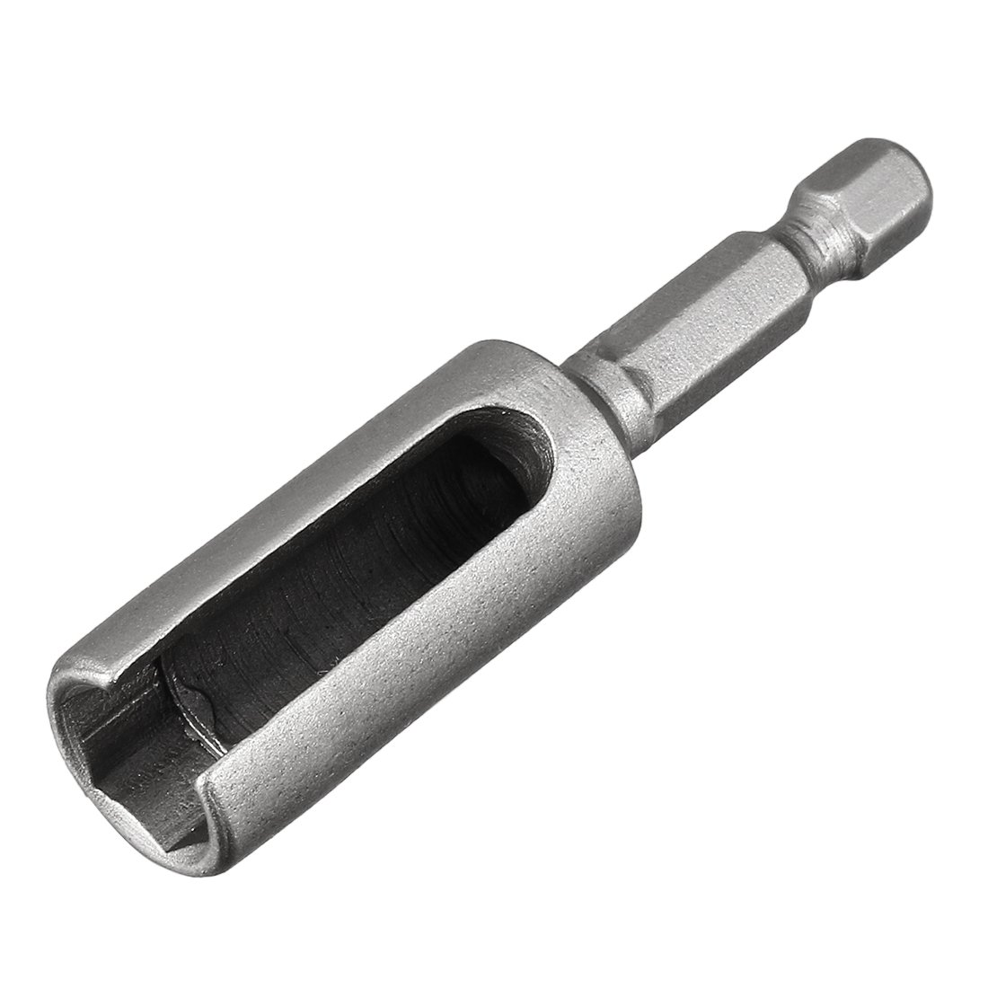 sourcing map 10mm Nut Driver, 1/4" Quick-Change Hex Shank Slotted Drill Bit Socket Wrench Tool, 2.5 Inch Length