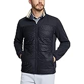 MAELREG Winter Puffer Jackets for Men Full Zip Lightweight Soft Golf Fleece Thermal Winter Coat Mens Jackets Casual Warm