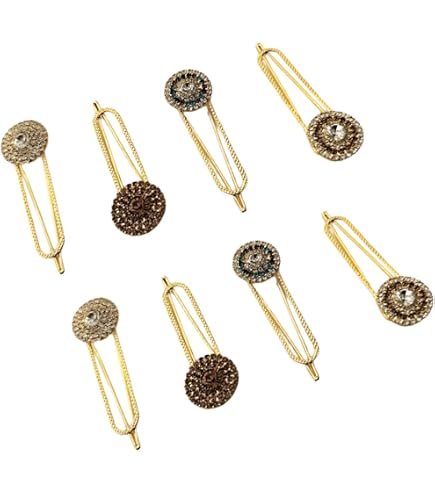 Vama Fashion Clip-on Safety Saree Pin Brooch - Multipurpose Dupatta Sari Pin For Women - View #9