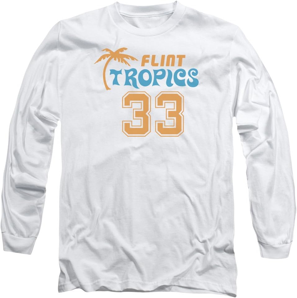Semi-Pro Basketball Parody Comedy Movie Tropics Jersey Adult Long Sleeve T-Shirt