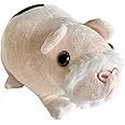 Sunny Sapling 8 Inch Hairless Guinea Pig Stuffed Animal with Small Mesh Laundry Bag (Noodle The Skinny Pig)