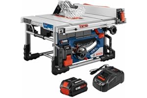 BOSCH GTS18V-08N14 PROFACTOR™ 18V 8-1/4 in. Portable Table Saw Kit with (1) CORE18V® 8 Ah High Power Battery