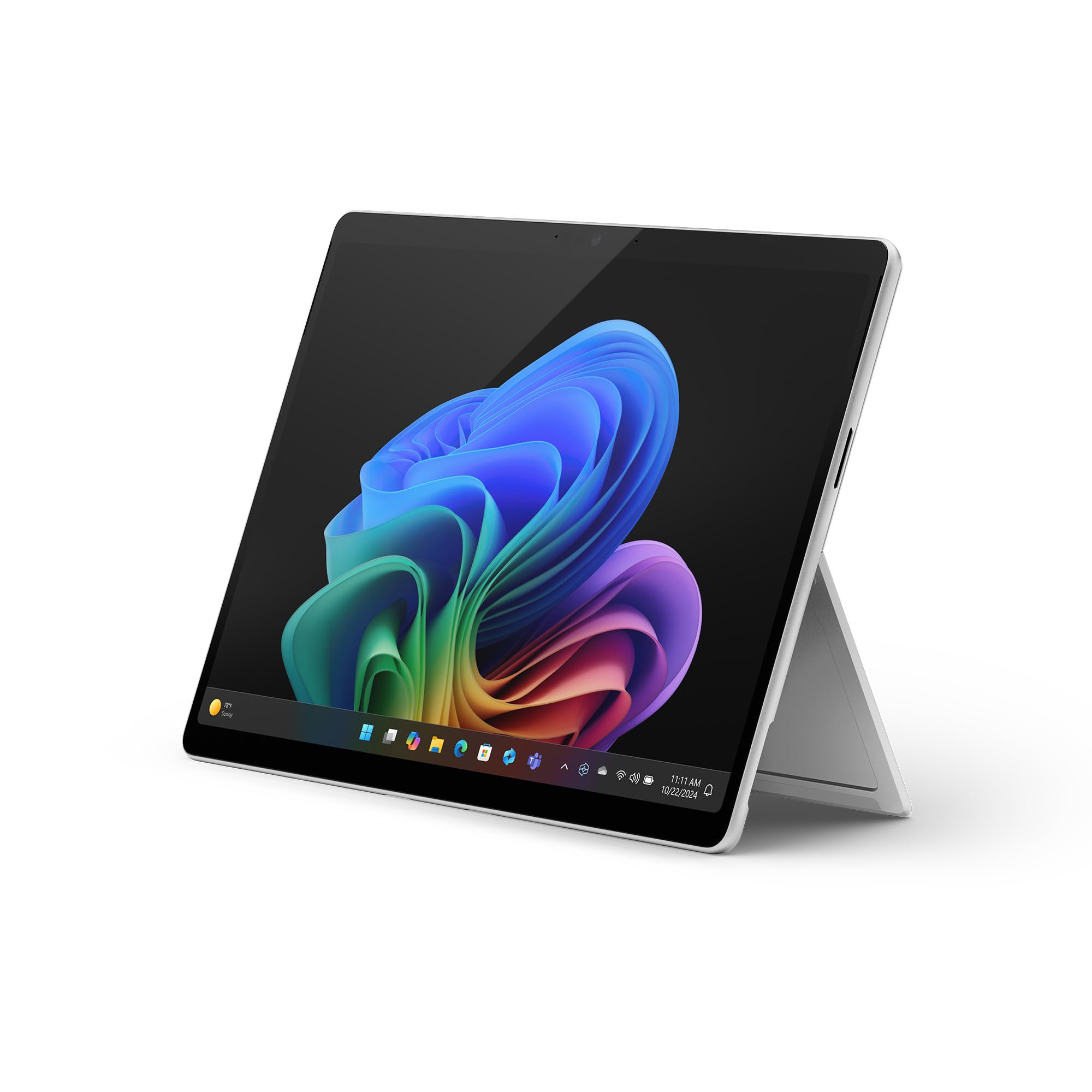 Microsoft Surface Pro (Chargeur Non Inclus) | Copilot+ PC | Ecran Tactile OLED 13” | Snapdragon X Elite | 16Go RAM | SSD 1To | Dernier Modèle, 11ème Edition | Platine